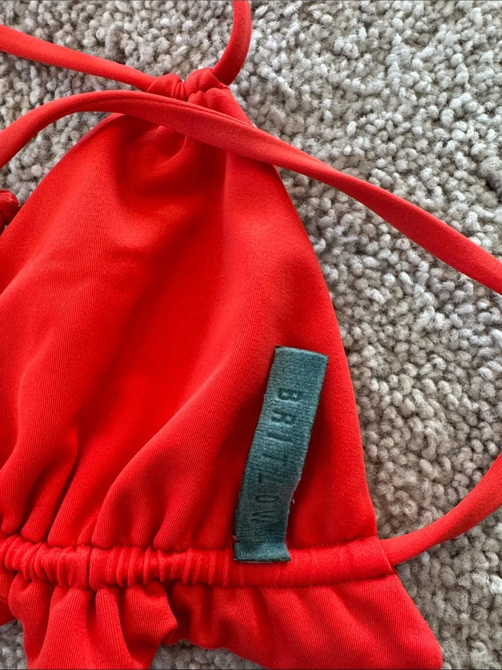 Red/Orange - Two Piece Bikini Swimsuit